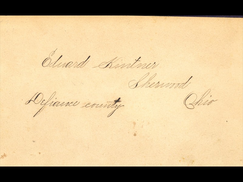 J. Edward Kintner signature