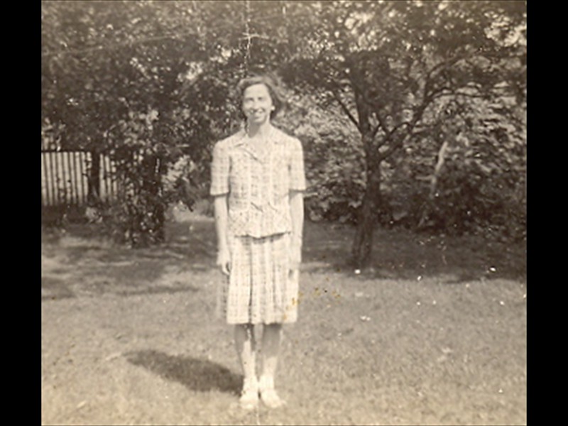 Irene (Kintner) Knarr in 1942