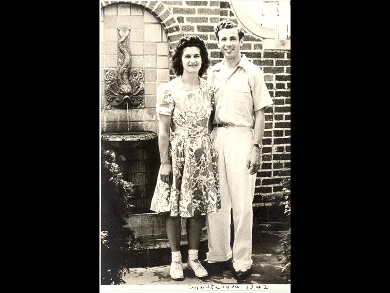 Merrill & Eunice in 1942